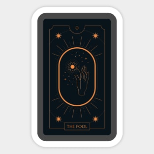 The Fool Tarot Card Sticker